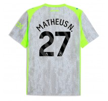 Manchester City Matheus Nunes #27 Koszulka Trzecia 2025-26 Krótki Rękaw